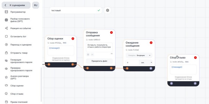 конструктор ботов ChatApp