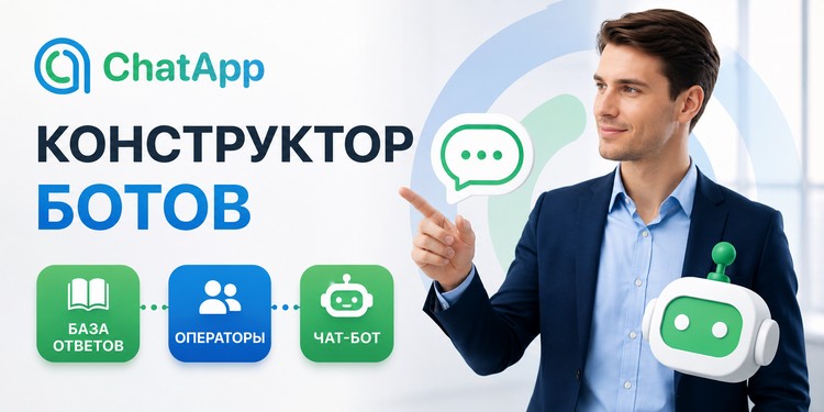 Готовые сценарии для бизнеса в конструкторе ботов