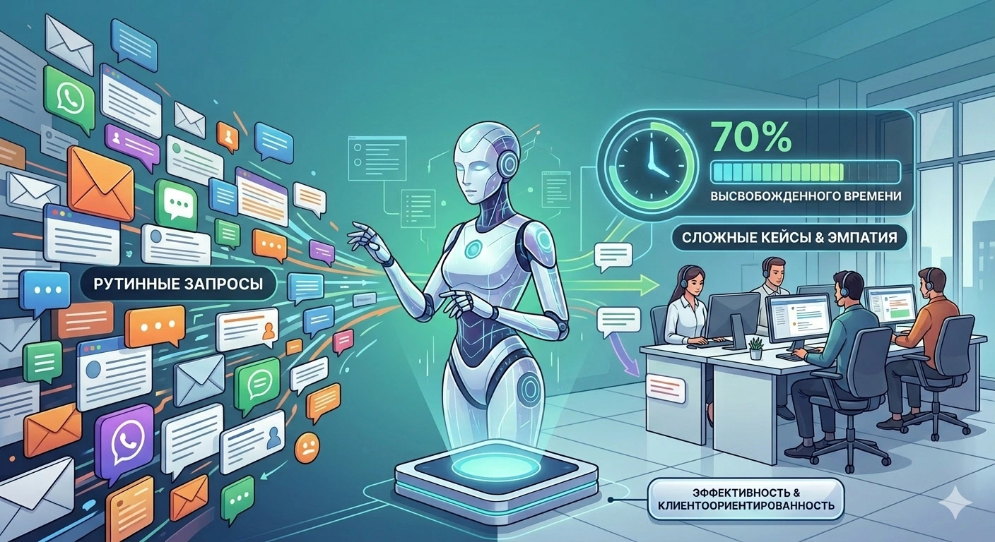 Работа ии ассистента